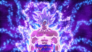 Goku Unleashes The Power Of Ultra Instinct To Save Those He Loves Wallpaper