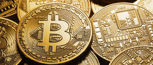 Gold Bitcoins Crypto Desktop Background Wallpaper