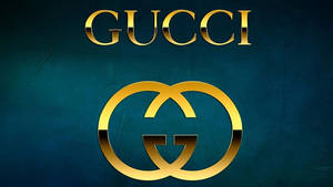 Gold Blue Gucci 4k Wallpaper