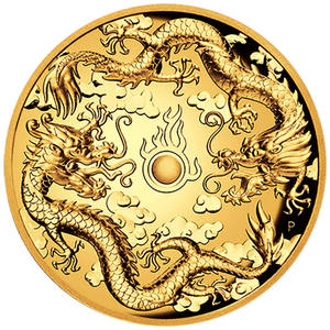Gold Dragon Gong Wallpaper