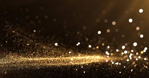 Gold Dust Shining Light Wallpaper