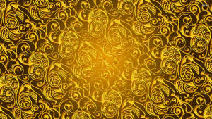 Gold Foil Aesthetic Design Wallpaper