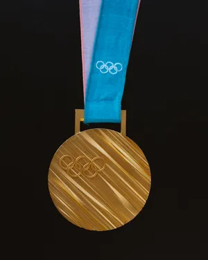 Gold Olympic Medal Wallpaper