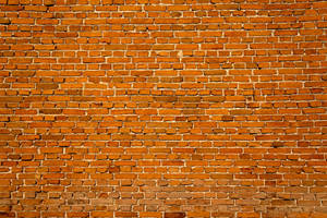 Golden Brown Brick Wall Wallpaper