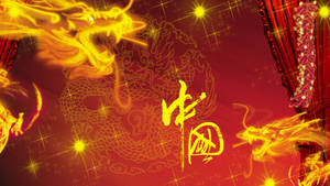 Golden_ Chinese_ Dragon_ Festive_ Background Wallpaper