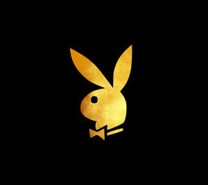 Golden Playboy Logo Wallpaper