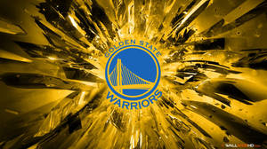 Golden State Warriors Golden Poster Wallpaper