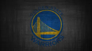 Golden State Warriors Logo Dark Background Wallpaper