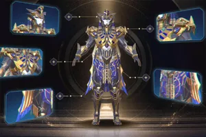 Golden Suit Details Pubg Pharaoh Wallpaper