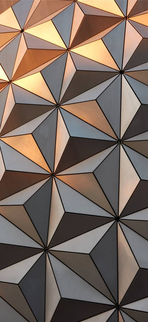 Golden Sunlight Epcot Globe Wallpaper