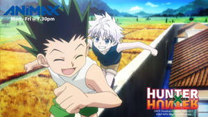 Gon Freecss Killua Animax Promo Wallpaper