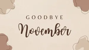 Goodbye November, Hello December! Wallpaper
