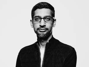 Google Ceo Sundar Pichai Portrait Photo Wallpaper