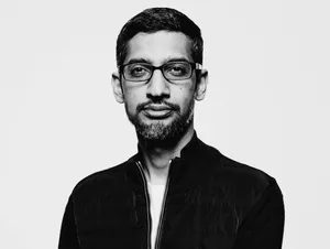 Google Ceo Sundar Pichai Portrait Photo Wallpaper