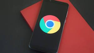 Google Chrome On Mobile Wallpaper