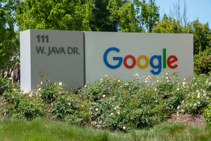 Google Headquarters Facade Wallpaper
