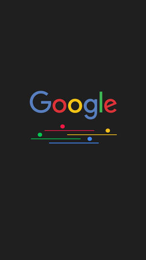 Google In Black Wallpaper