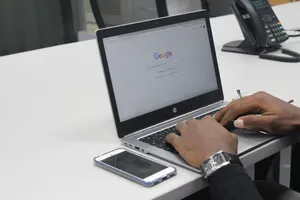Google In Laptop Wallpaper