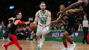 Gordon Hayward Celtics Vs Chicago Wallpaper