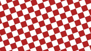 Gorgeous Red Checkered Pattern Wallpaper