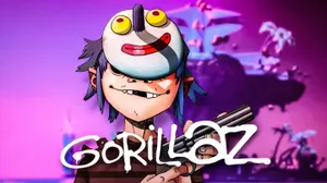 Gorillaz 2-d Stylo Mask Wallpaper