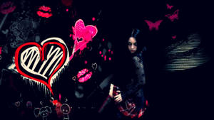 Goth Punk Girl Alone Wallpaper