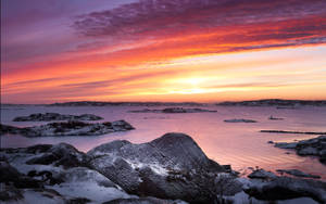 Gothenburg Beautiful Sunset Wallpaper