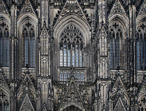 Gothic Cologne Cathedral Wallpaper