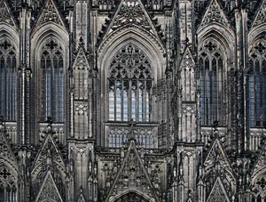 Gothic Cologne Cathedral Wallpaper