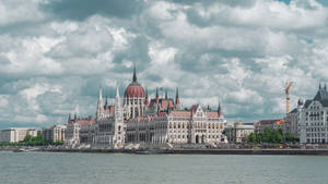 Gothic Hungarian Parliament Wallpaper