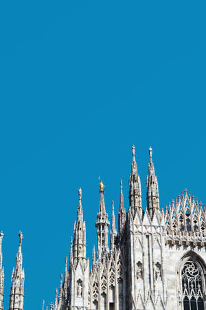 Gothic Milan Cathedral Wallpaper