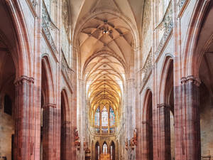 Gothic St. Vitus Cathedral Wallpaper