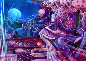 Graceful Hatsune Miku Wallpaper