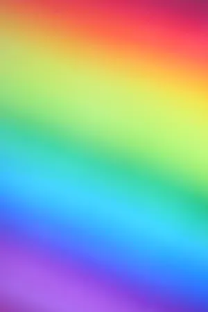 Gradient Blurred Diagonal Rainbow Wallpaper