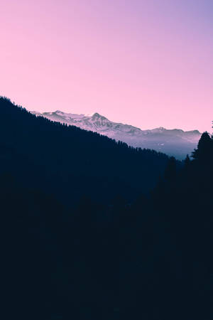 Gradient Pink And Purple Aesthetic Wallpaper