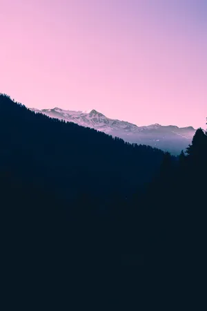 Gradient Pink And Purple Aesthetic Wallpaper