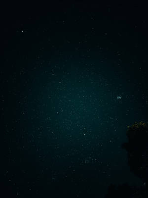Gradient Starry Sky Black Aesthetic Tumblr Iphone Wallpaper