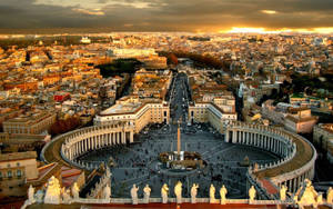 Grand Catholic Church Vatican City Wallpaper