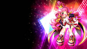 Grand Chase Amy Pink Disco Wallpaper