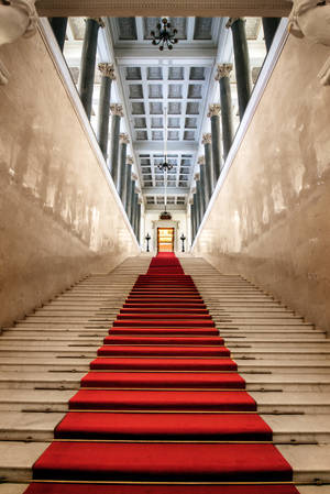 Grand Red Carpet Wallpaper