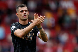 Granit Xhaka Clapping Wallpaper