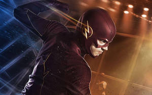 Grant Gustin The Flash Actor Wallpaper