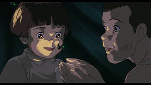Grave Of The Fireflies Close-up Wallpaper