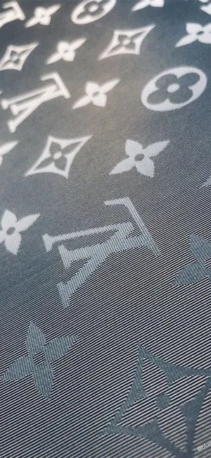 Gray And White Louis Vuitton Phone Wallpaper