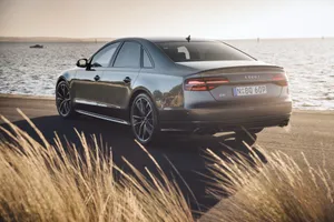 Gray Audi S8 Wallpaper