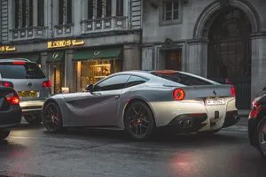 Gray Ferrari Wallpaper