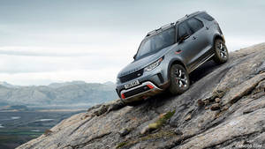 Gray Land Rover Discovery Svx Wallpaper