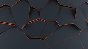 Gray Polygon Abstract Material Design Wallpaper