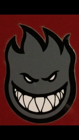 Gray Spitfire Skate Graphic Wallpaper