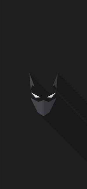 Gray The Batman Iphone Face Wallpaper